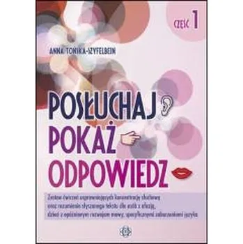 Posłuchaj pokaż odpowiedz część 1 - Anna Tońska-Szyfelbein