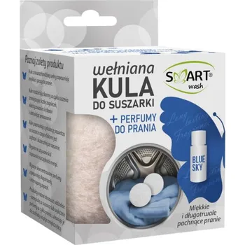 SMART Wash VLNĚNÉ KOULE DO SUŠIČKY + PARFÉM NA PRÁDLO MODRÁ OBLOHA