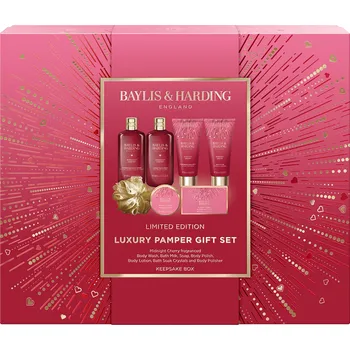 Baylis & Harding Dárková sada Midnight Cherry 7 ks + 2 měsíce na vrácení zboží