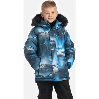 Dětská zimní bunda Huppa Ante navy pattern velikost 134