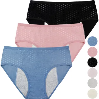 Kalhotky FANNIFEN Dámské menstruační kalhotky YW4196 3 ks Velikost: M