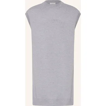 Oblečení a móda Fendi Dívčí Pletené Šaty, světle šedá, 152