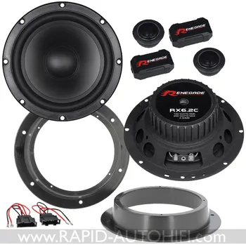 Reproduktor do auta Reproduktory VW Jetta 2005-2016 Renegade RX6.2C Přední s redukcemi