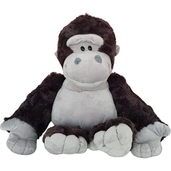 plyšák Plyšový gorila přítulanka 22 cm – tmavě šedý | hračka