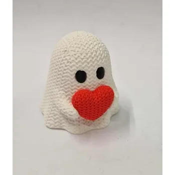 Dekorace zvířátko - Duch se srdíčkem