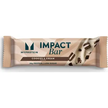 MyProtein Impact Protein Bar, 64 g Příchuť: Sušenky se smetanou