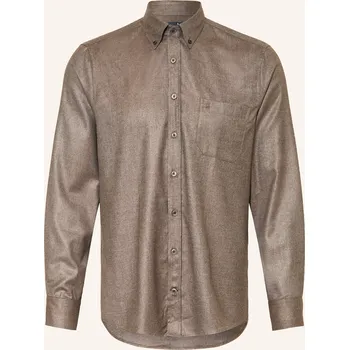 Pánská košile Ragman Pánská Košile Comfort Fit, hnědá, 40