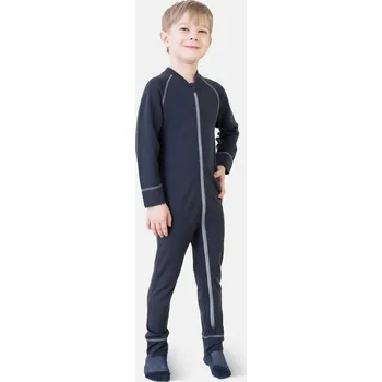 Set dětského termoprádla Dětský funkční overal s merinem Huppa Sami t.hall velikost 62-68