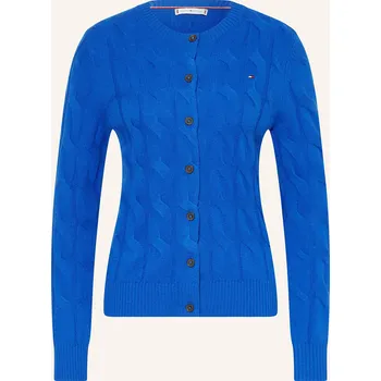 Dámský svetr Tommy Hilfiger Dámský Pletený Kardigan, modrá, 40