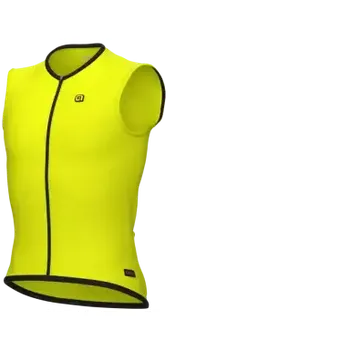 Cyklistická vesta Alé PR-E Thermo 2.0 pánská cyklistická vesta Fluo Yellow vel. XL