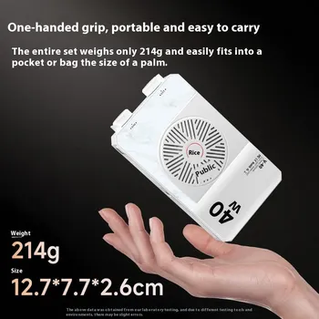 Studiové světlo V-40 LED Bi-color mini světlo 40 W, baterie 4400 mAh, pro fotoaparát, telefon