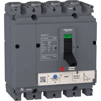 Jistič LV510314 Jistič CVS100B TM50D 4P3D 25kA, Schneider Electric