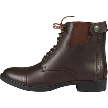 Jezdecká obuv Horka Luxusní kožené nízké jezdecké boty Barva: Hnědá, Velikost: 36