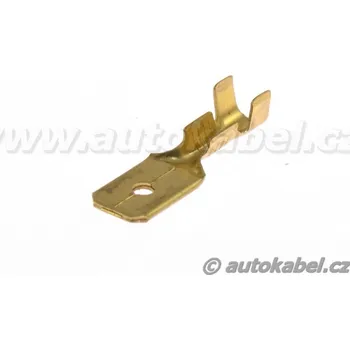 Auto elektroinstalace Kolík&nbsp;6,3 do 1,5mm² bez západky.