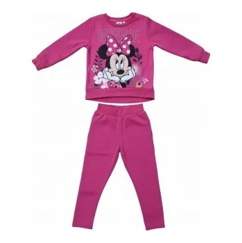 Sun City - Dívčí tepláková souprava Minnie Mouse Disney - růžová 128