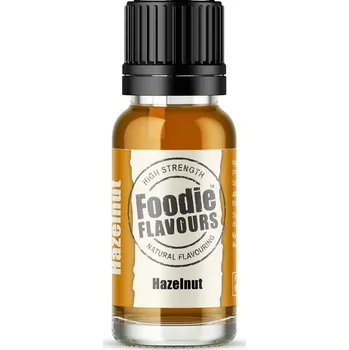 Foodie Flavours Přírodní koncentrované aroma 15ml lískový ořech | Skvělé pro Váš domácí dort