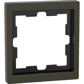 MEG4010-6552 Rámeček D-Life 1násobný kov Mocca, Schneider Electric