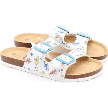 Chlapecké pantofle SAMLUX® Dětské korkové pantofle 9013 se žraloky Velikost: 35