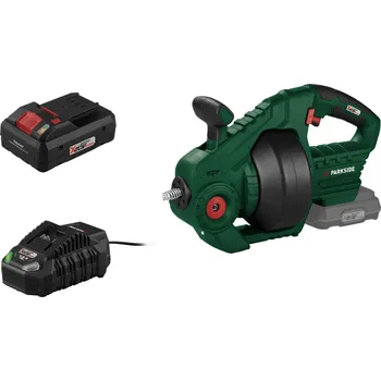 PARKSIDE® Aku čistič potrubí PARRW 20-Li A1, Smart 4 Ah