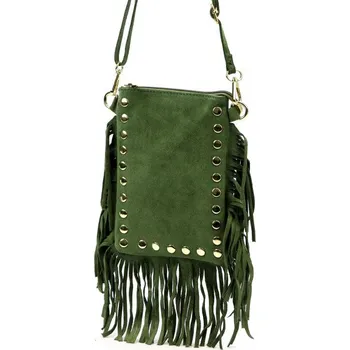 Kožená kabelka Luka 26-004 - zelená