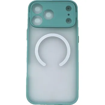 MagSafe silikonový kryt pro iPhone 17 Pro - Mátový