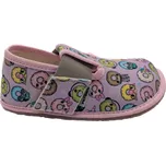 PEGRES Barefoot papuče - BF 01 papuče růžová donut - Velikost obuvy EU: 31