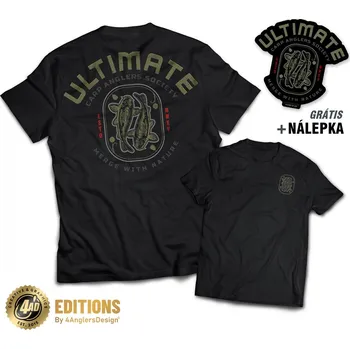 Rybářské oblečení 4ANGLERSDESIGN Tričko Ultimate - XL