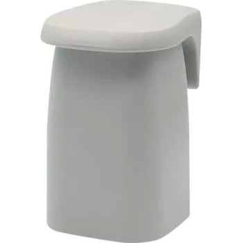 Náhradní hlavice k elektrickému kartáčku Magnetický přísavný držák na ústní vodu a zubní kartáček 10,5x6,5 cm Nástěnný organizér do koupelny Sprchový odtok Koupelnové příslušenství šedá