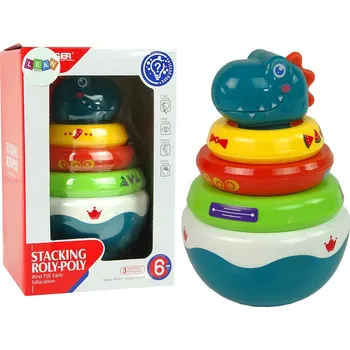 Chrastítko drak s barevnými kroužky – pro nejmenší