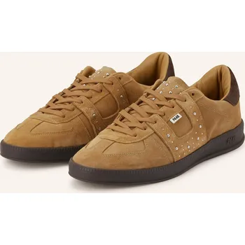 Dámská obuv p448 Dámské Sneakersy Monza S Nýty, hnědá, 43