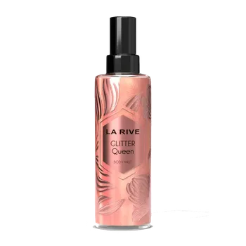 Tělový sprej LA RIVE Třpytivý tělový sprej Glitter Queen 200 ml