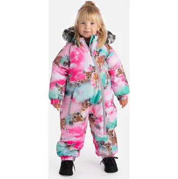 dívčí zimní kombinéza Dětská zimní kombinéza Huppa Ottis multicolor pattern velikost 80