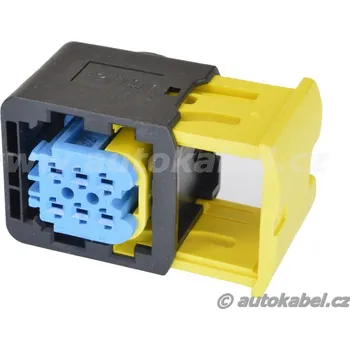 Elektrický konektor Těleso konektoru TE MCP 6F, modré
