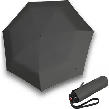 Deštník KNIRPS T.020 DARK GREY - ultralehký skládací deštník