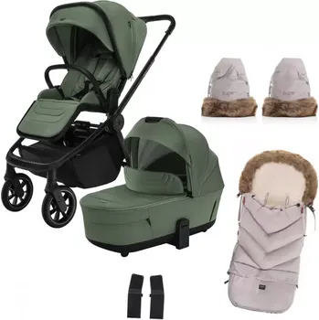 Kočárek Zopa Set Move Cross 5 + hluboká korba Move XL 5 + dárky Rocky Green