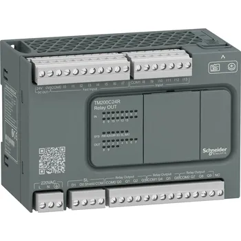 Relé TM200C24R PLC Modicon M200, 100-240VAC, 14DI, 10, Schneider Electric
