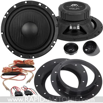 Auto Hi-Fi Reproduktory VW Transporter T6 ESX HZ6.2CV2 s redukcemi