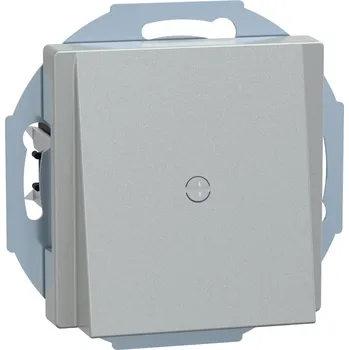 vypínač a zásuvka 295660 Centr. deska s vývodkou, aluminium, Schneider Electric