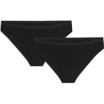Kalhotky Dámské merino kalhotky ICEBREAKER Wmns 150 Siren Bikini 2 Pack, Black velikost: M