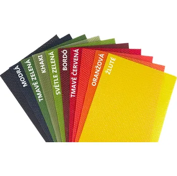 Výtvarná sada Mezistěny na svíčky z včelího vosku 37x21 cm 1 ks - žlutá A