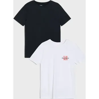 Dětská móda Sinsay - Sada 2&nbsp;triček - vícebarevná - 659DY-MLC - 659DY-MLC-152