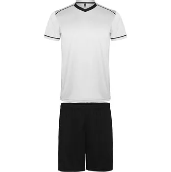 Moto dres Roly Tričko a šortky UNITED SPORT SET Velikost: 16 let, Barva: bílá-černá