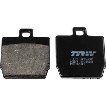 Brzdová destička Sada brzdových destiček, kotoučová brzda TRW MCB701