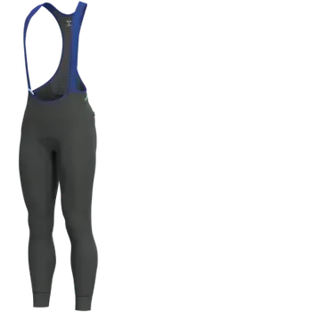 Cyklistické kalhoty Alé Klimatik K-Tour pánské zateplené kalhoty s laclem a vložkou Black vel. L