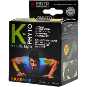 Tejpovací páska Phyto Performance K-phyto kinetik kinesio tape 5cmx5m - světle modrá