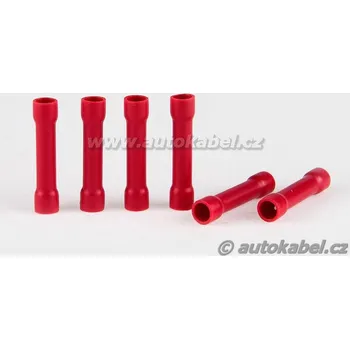 elektrický kabel Kabelová spojka červená, pro vodič do 1,5 mm².