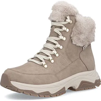 Dámské kozačky Dámská kotníková obuv RIEKER W3971-20 béžová W5 39