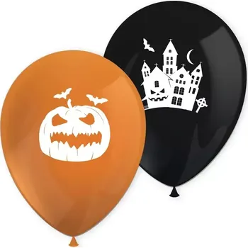 Balónek Latexové balonky Halloween 8 ks