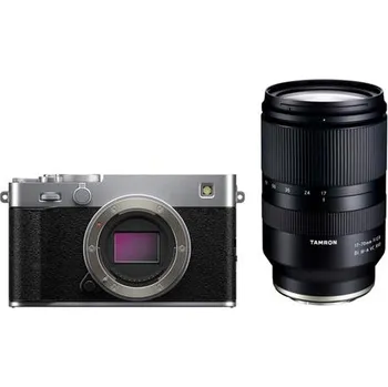 Kompakt s výměnným objektivem Digitální fotoaparát Fujifilm X-E5 silver + Tamron 17-70 mm F/2.8 Di III-A VC RXD