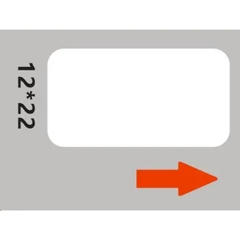 Tiskárna Niimbot štítky RP 12x22mm 250ks White pro D11 a D110